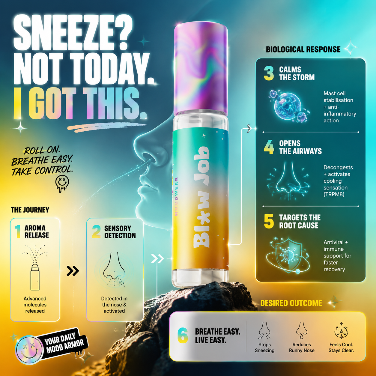 Bl*w Job (Sneezing)