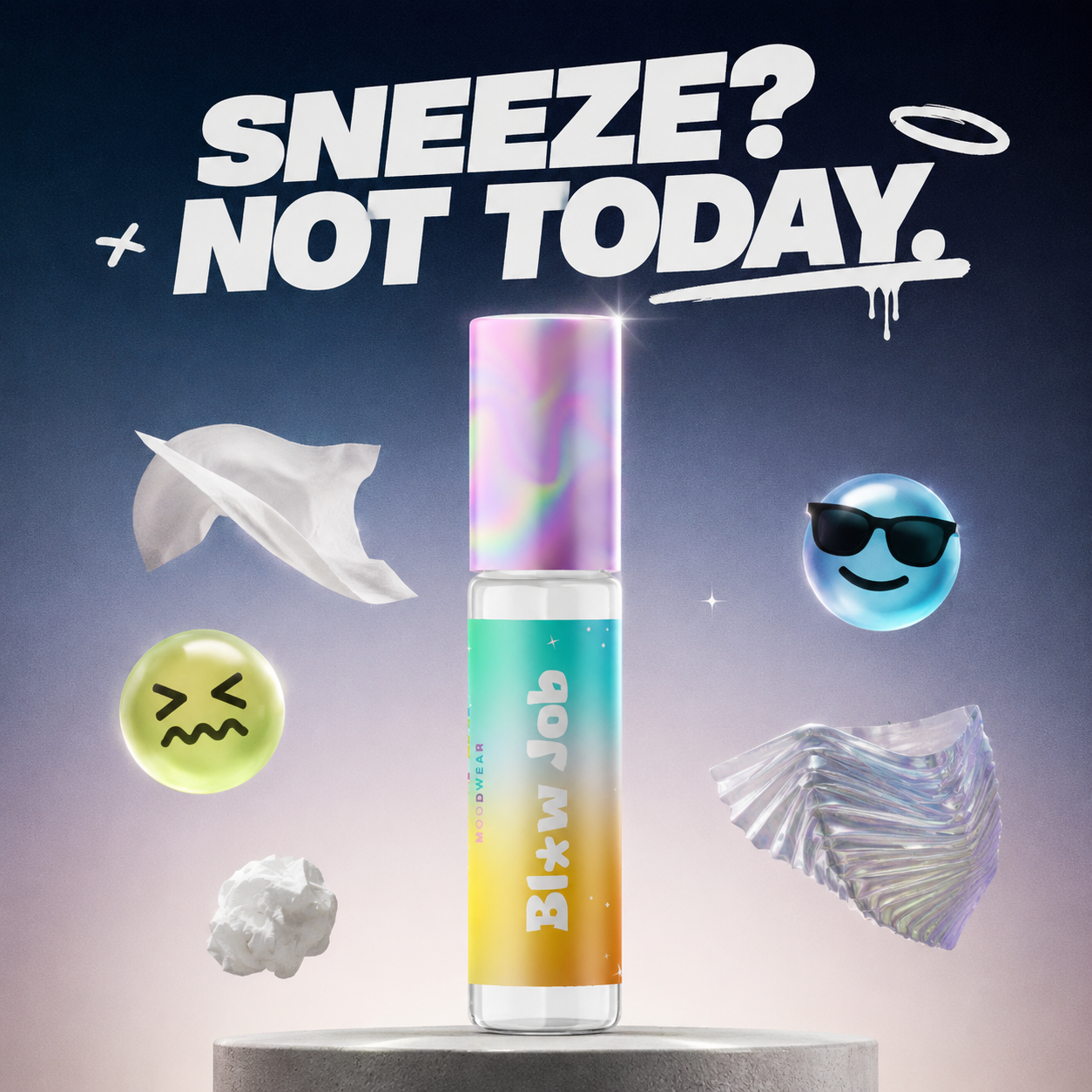 Bl*w Job (Sneezing)